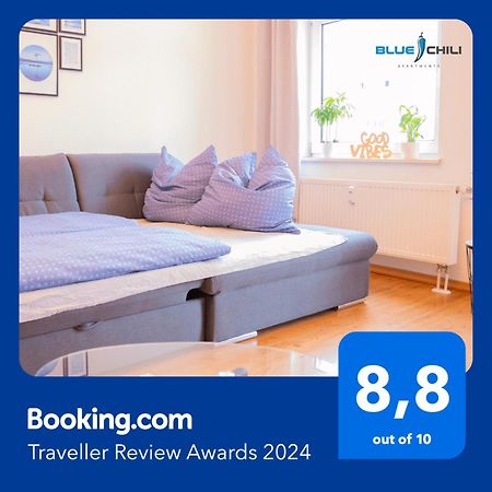 Blue Chili 01 - Top City Lage Am Hbhf Boxspringbett Bis 4 Pers Magdeburg Kültér fotó