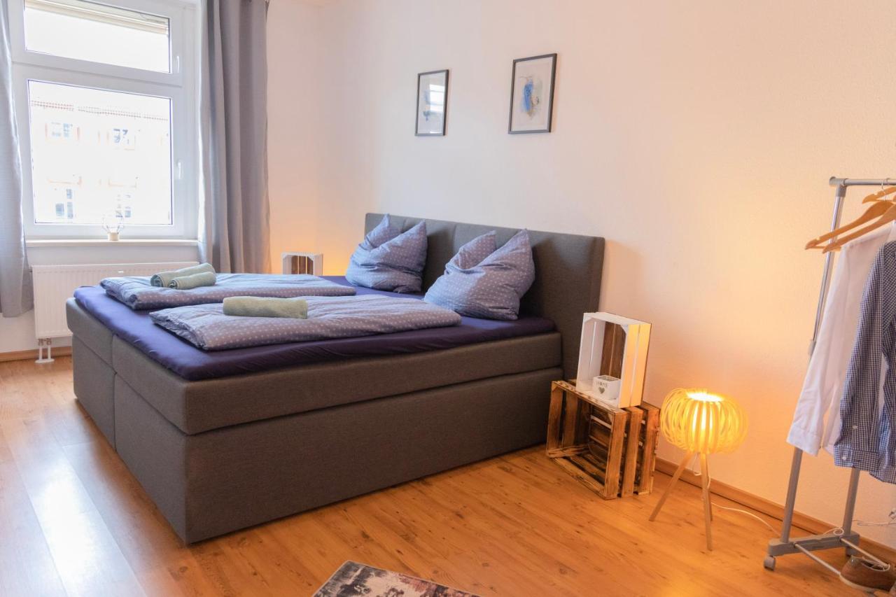 Blue Chili 01 - Top City Lage Am Hbhf Boxspringbett Bis 4 Pers Magdeburg Kültér fotó